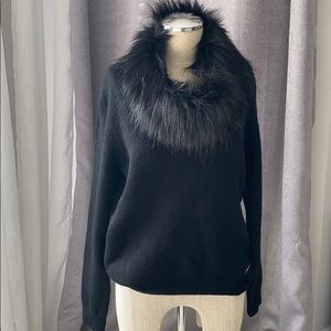 NWT Michael Kors Sweater With detachable collar